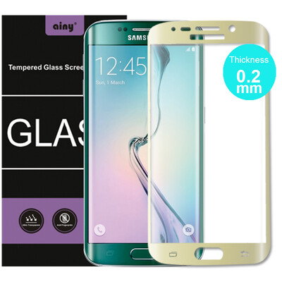 Ainy для Samsung S6 Edge Corning 0.2mm Full Cover Защитное Стекло Screen Protector +4 цвета
Ainy для Samsung S6 Edge Corning 0.2mm Full Cover Защитное Стекло Screen Protector +4 цвета