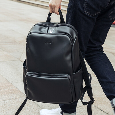 Golf GOLF Backpack Mens Soft Leather Business Casual Backpack Large Capacity Computer Travel Bag D8BV33942J Black
Golf GOLF Backpack Mens Soft Leather Business Casual Backpack Large Capacity Computer Travel Bag D8BV33942J Black