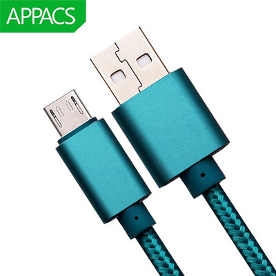 APPACS Micro USB Cable Fast Charging Mobile Phone Andriod Cable Adapter 5V2A 1m 2m 3m USB Data Charger Cable for Samsung HTC LG
APPACS Micro USB Cable Fast Charging Mobile Phone Andriod Cable Adapter 5V2A 1m 2m 3m USB Data Charger Cable for Samsung HTC LG