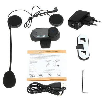 Freedconn TCOM-OS Motorcycle Helmet Bluetooth Intercom Headphone Wireless Earphone 100M Intercom Distance Waterproof Headset Hands
Freedconn TCOM-OS Motorcycle Helmet Bluetooth Intercom Headphone Wireless Earphone 100M Intercom Distance Waterproof Headset Hands