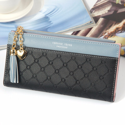 Ladies Wallet long PU leather handbag fashion zipper womens mobile phone card wrapping gift box
Ladies Wallet long PU leather handbag fashion zipper womens mobile phone card wrapping gift box