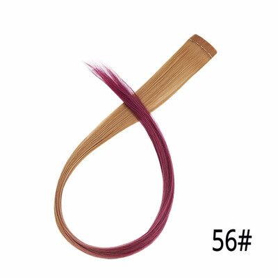 20" Synthetic Clip In Hair Extensions One Piece Rainbow Clip On Hair Pieces For Women 50cm Purple Pink Wig Ombre Hair Extension
20" Synthetic Clip In Hair Extensions One Piece Rainbow Clip On Hair Pieces For Women 50cm Purple Pink Wig Ombre Hair Extension