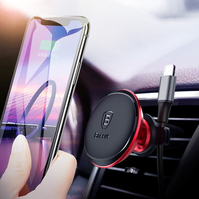 Baseus Car Holder for Mobile Phone iphone 8 7 6 Samsung S8 Air outlet Phone holder for Xiaomi HuaWei One Plus cable clip Phone
Baseus Car Holder for Mobile Phone iphone 8 7 6 Samsung S8 Air outlet Phone holder for Xiaomi HuaWei One Plus cable clip Phone