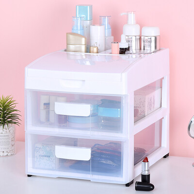 Also elegant transparent cosmetic storage box finishing box desktop jewelry box plastic storage box 2 layers
Also elegant transparent cosmetic storage box finishing box desktop jewelry box plastic storage box 2 layers