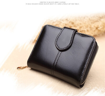 Clutch female brand Bag wallet women zipper design mobile phone bags japanned PU lOil wax eather folder clutch Short paragraph
Clutch female brand Bag wallet women zipper design mobile phone bags japanned PU lOil wax eather folder clutch Short paragraph