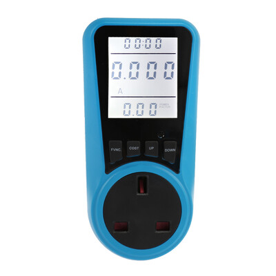 Digital Power Meter Energy Meter Plug-in Socket Electric Monitor Meter LCD Socket Household Measuring Socket Analyzer
Digital Power Meter Energy Meter Plug-in Socket Electric Monitor Meter LCD Socket Household Measuring Socket Analyzer