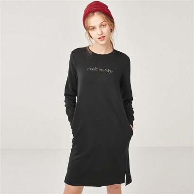 Giordano Womens Dresses Skirts Letter Prints Fleece Sweater Dress 05468755 01 Logo Black Large Size 16568A
Giordano Womens Dresses Skirts Letter Prints Fleece Sweater Dress 05468755 01 Logo Black Large Size 16568A