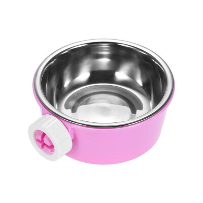 Pet Dog Cat Hamster Cage Hanging Bowl Non-slip Feeder Water Food Feeder Bowl Stainless Steel And Plastic Dish
Pet Dog Cat Hamster Cage Hanging Bowl Non-slip Feeder Water Food Feeder Bowl Stainless Steel And Plastic Dish