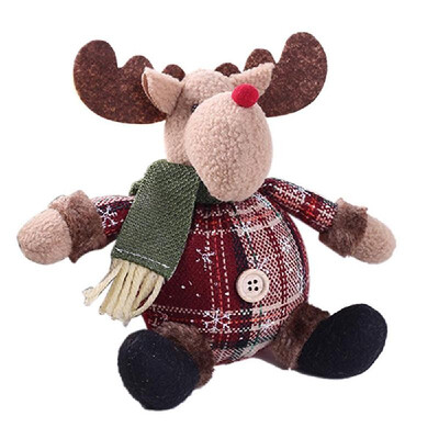 Christmas Gift Cute Santa Claus Snowman Elk Cotton Stuffed Toy Ornaments Xmas Tree Table Decoration Doll
Christmas Gift Cute Santa Claus Snowman Elk Cotton Stuffed Toy Ornaments Xmas Tree Table Decoration Doll