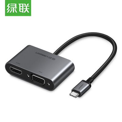 Green Alliance Type-C docking station USB-C to HDMIVGA converter PD charging adapter data cable Apple MacBookiPad Pro projection screen projection expansion dock 50505
Green Alliance Type-C docking station USB-C to HDMIVGA converter PD charging adapter data cable Apple MacBookiPad Pro projection screen projection expansion dock 50505