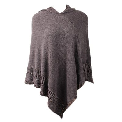 Women Knitted Poncho Irregularity Sweep Hoodde Fashion Tassel Lady Coat Sweater Outwear
Women Knitted Poncho Irregularity Sweep Hoodde Fashion Tassel Lady Coat Sweater Outwear