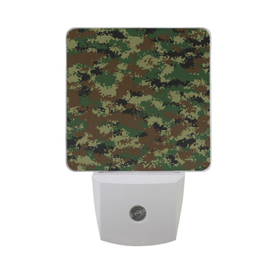 ALAZA LED Night Light With Smart Dusk To Dawn SensorCamouflage Blue Plug In Night Light
ALAZA LED Night Light With Smart Dusk To Dawn SensorCamouflage Blue Plug In Night Light
