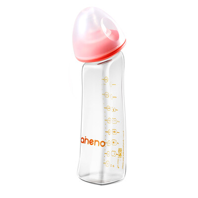 Enno Anono standard diameter glass bottle newborn baby pacifier newborn baby breast bottle red 240ml
Enno Anono standard diameter glass bottle newborn baby pacifier newborn baby breast bottle red 240ml