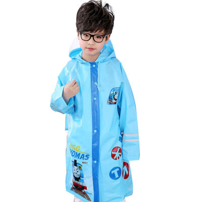 Thomas (Thomas) children's raincoats with books and buns boys and girls cartoon children's poncho pupils rain gear TY-007 blue code
Thomas (Thomas) children's raincoats with books and buns boys and girls cartoon children's poncho pupils rain gear TY-007 blue code
