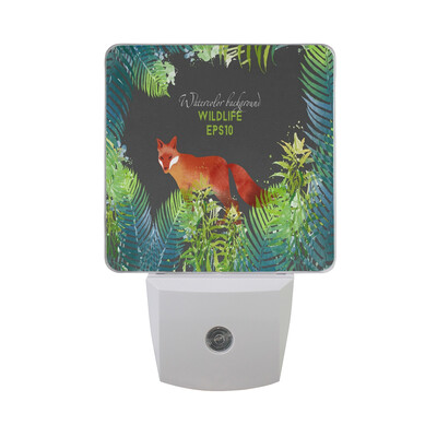 ALAZA LED Night Light With Smart Dusk To Dawn SensorFox Jumping Active Plug In Night Light
ALAZA LED Night Light With Smart Dusk To Dawn SensorFox Jumping Active Plug In Night Light