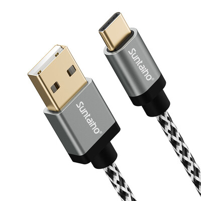 Suntaiho USB Type C Cable 31 Tipe C Charger Fast Charging Cable 3A for oneplus 6 for Samsung S8 plus Gold Plated for Huawei P20
Suntaiho USB Type C Cable 31 Tipe C Charger Fast Charging Cable 3A for oneplus 6 for Samsung S8 plus Gold Plated for Huawei P20