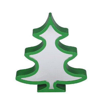 Mirror LED Table Night Light Marquee Star Heart Bell Pineapple Christmas Tree Flower Home Party Decoration 3D Desk Lamp 7 Style
Mirror LED Table Night Light Marquee Star Heart Bell Pineapple Christmas Tree Flower Home Party Decoration 3D Desk Lamp 7 Style