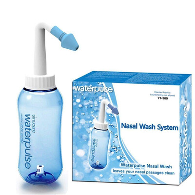 Waterpulse Nose Wash Pot 300ml Capacity Nose Cleaner Nasal Rinsing System Irrigator Allergies Relief Rinse Neti Pot Sneezer Wash
Waterpulse Nose Wash Pot 300ml Capacity Nose Cleaner Nasal Rinsing System Irrigator Allergies Relief Rinse Neti Pot Sneezer Wash