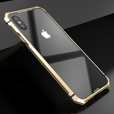 Original LUPHIE Phone Case For iPhone X Metal Aluminum Frame 9H Tempered Glass Back Cover Shockproof Case
Original LUPHIE Phone Case For iPhone X Metal Aluminum Frame 9H Tempered Glass Back Cover Shockproof Case