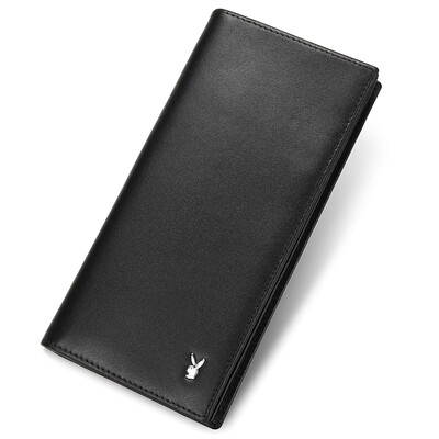Playboy PLAYBOY men's multi-card wallet simple first layer of leather wallet long wallet wallet man plus wallet PAA2261-5B black
Playboy PLAYBOY men's multi-card wallet simple first layer of leather wallet long wallet wallet man plus wallet PAA2261-5B black