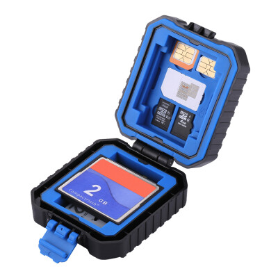 PULUZ Memory Card Reader USB SD CF TF Reader with OTG Fuction & Slots Waterproof Storage Box Protector SIM Cards Case Holder for
PULUZ Memory Card Reader USB SD CF TF Reader with OTG Fuction & Slots Waterproof Storage Box Protector SIM Cards Case Holder for