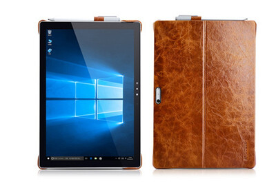 icarer brand Case for Surface Pro 4 Sleeve shell with Pencil holder oil wax case for 12 inches genuine leather natural
icarer brand Case for Surface Pro 4 Sleeve shell with Pencil holder oil wax case for 12 inches genuine leather natural