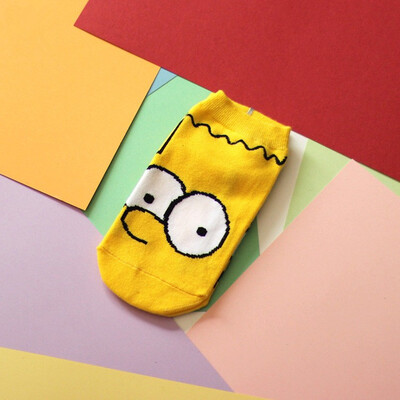 LIONZONE Women Cotton Cartoon Cute Fashion Funny Socks Simpson Boat Socks Novelty Invisible Happy Socks Hot Sale
LIONZONE Women Cotton Cartoon Cute Fashion Funny Socks Simpson Boat Socks Novelty Invisible Happy Socks Hot Sale