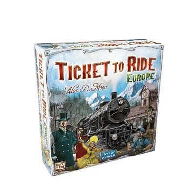 Ticket To Ride Europe Table Card Games Train Adventure Through Century Europe Family Fun Toy
Ticket To Ride Europe Table Card Games Train Adventure Through Century Europe Family Fun Toy