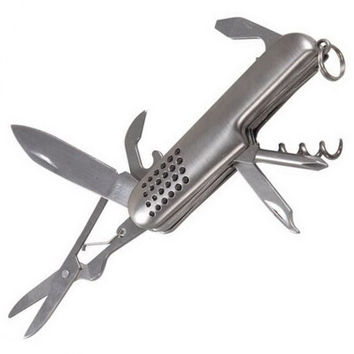 Saito (SANTO) 1293 multi-function small knife 11 in 1 folding multi-purpose knife all steel forging
Saito (SANTO) 1293 multi-function small knife 11 in 1 folding multi-purpose knife all steel forging