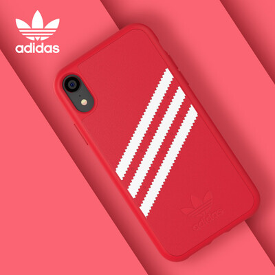 Adidas mobile phone case Gazelle series iPhone XR 61 inch TPU three bars - deep red
Adidas mobile phone case Gazelle series iPhone XR 61 inch TPU three bars - deep red