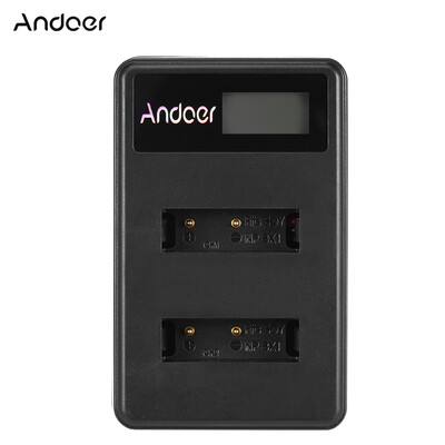 Andoer Mini Portable Dual Slot LCD Screen USB charger for Sony NP-BX1 DSLR Li-ion Lithium Battery
Andoer Mini Portable Dual Slot LCD Screen USB charger for Sony NP-BX1 DSLR Li-ion Lithium Battery