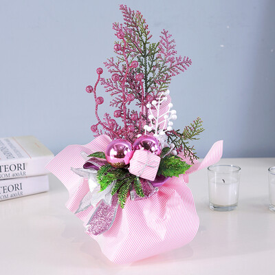 Many beautiful recall Christmas decorations Christmas decorations Christmas tree package Santa Claus dress up ornaments potted decorative small tree pink
Many beautiful recall Christmas decorations Christmas decorations Christmas tree package Santa Claus dress up ornaments potted decorative small tree pink