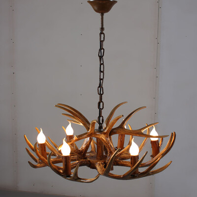 Antler Chandeliers American Country Sitting Room Bedroom Mediterranean Resin Droplight
Antler Chandeliers American Country Sitting Room Bedroom Mediterranean Resin Droplight