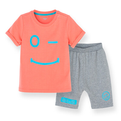 Balabarra BALABALA boy set male boy summer short-sleeved shorts two-piece suit 28192151112 ice blue 80
Balabarra BALABALA boy set male boy summer short-sleeved shorts two-piece suit 28192151112 ice blue 80