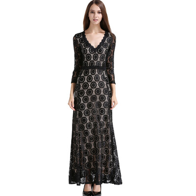 Buenos Ninos Lace Long Evening Formal Party Cocktail Dress Deep v-neck Prom Gown Vestidos
Buenos Ninos Lace Long Evening Formal Party Cocktail Dress Deep v-neck Prom Gown Vestidos