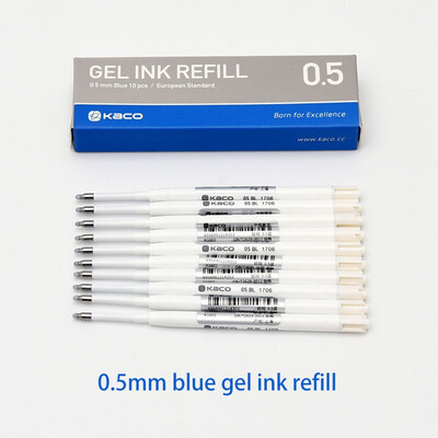Kaco G2 Retractable Gel Ink Refills BlackBlueRedDark blue Fine Point 05mm for Roller Ball Pens 10pcspack
Kaco G2 Retractable Gel Ink Refills BlackBlueRedDark blue Fine Point 05mm for Roller Ball Pens 10pcspack