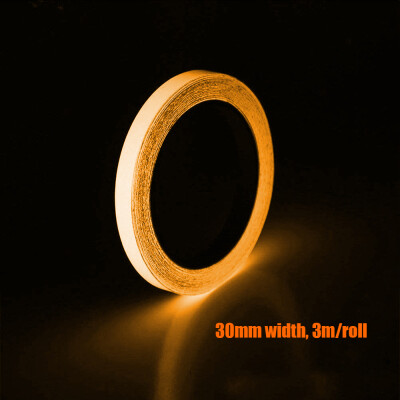 3mRoll 30mm Self-adhesive Luminous Tape Glow in the Dark High Bright DIY Handmade Safety Warning Signs Tape Home Stage Decoration
3mRoll 30mm Self-adhesive Luminous Tape Glow in the Dark High Bright DIY Handmade Safety Warning Signs Tape Home Stage Decoration