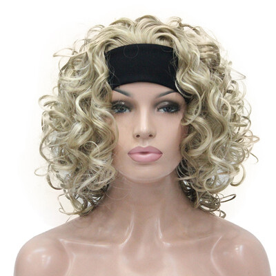 StrongBeauty Blonde Highlights Short 34 Womens Wigs Hairpiece Curly Hair Piece with Headband COLOUR CHOICES
StrongBeauty Blonde Highlights Short 34 Womens Wigs Hairpiece Curly Hair Piece with Headband COLOUR CHOICES