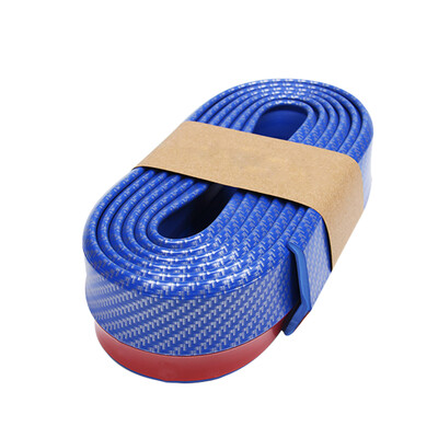 Universal Car Carbon Fiber Front Bumper Lip Splitter Chin Spoiler Trim Protector Car Accessories Blue
Universal Car Carbon Fiber Front Bumper Lip Splitter Chin Spoiler Trim Protector Car Accessories Blue