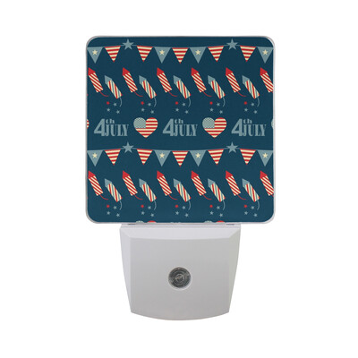 ALAZA LED Night Light With Smart Dusk To Dawn SensorIndependence Day July 4Th Plug In Night Light
ALAZA LED Night Light With Smart Dusk To Dawn SensorIndependence Day July 4Th Plug In Night Light