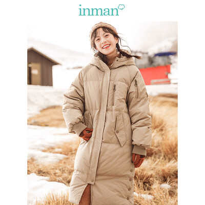 INMAN 2018 winter new style plus velvet hood long section over the knee windproof warm thick down jacket jacket female 1884121170 khaki
INMAN 2018 winter new style plus velvet hood long section over the knee windproof warm thick down jacket jacket female 1884121170 khaki