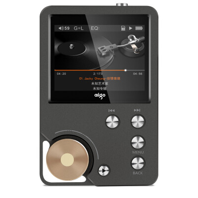 Patriot aigo mp3 player MP3-105 hifi player HD lossless sound quality player portable player 8G memory card can be inserted gray gold button
Patriot aigo mp3 player MP3-105 hifi player HD lossless sound quality player portable player 8G memory card can be inserted gray gold button
