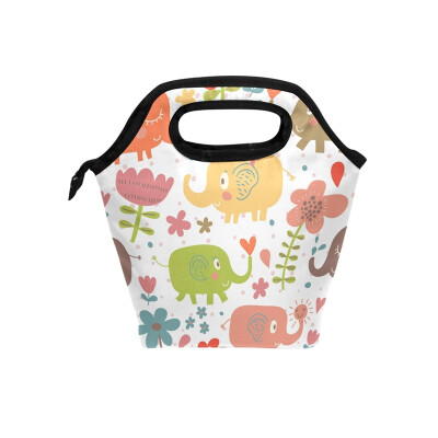 Lunch Tote Bag Colorful Elephant Travel Picnic Insulated Lunch Handbags Portable Zipper Lunch Bag Box
Lunch Tote Bag Colorful Elephant Travel Picnic Insulated Lunch Handbags Portable Zipper Lunch Bag Box