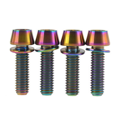 Wanyifa Titanium Ti Bolts with Washer M6x20mm for Bike Bicycle Cycling Disc Brake
Wanyifa Titanium Ti Bolts with Washer M6x20mm for Bike Bicycle Cycling Disc Brake