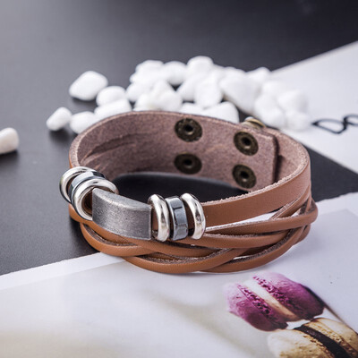 NeillieN Bracelets Genuine Leather Man Bracelets Retro Personality Men Leather Bracelet Mens Knit Multilayer Bracelet 5pcs
NeillieN Bracelets Genuine Leather Man Bracelets Retro Personality Men Leather Bracelet Mens Knit Multilayer Bracelet 5pcs