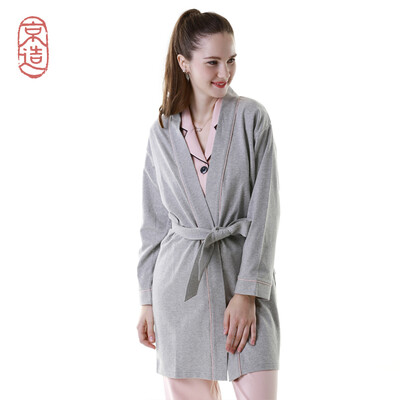 Ms Beijing Ms ODells elastic small terry home clothes nightgown gray L 16590A
Ms Beijing Ms ODells elastic small terry home clothes nightgown gray L 16590A