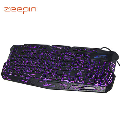 ZEEPIN M - 200 Bilingual Russian English Pro Gaming Keyboard 3 Backlight Modes USB Powered 19 Keys Conflict-free
ZEEPIN M - 200 Bilingual Russian English Pro Gaming Keyboard 3 Backlight Modes USB Powered 19 Keys Conflict-free