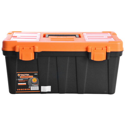 Tactical Tactix 320134 plastic toolbox 20 inch large household multi-layer toy art parts repair storage consolidation box
Tactical Tactix 320134 plastic toolbox 20 inch large household multi-layer toy art parts repair storage consolidation box