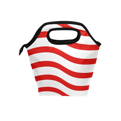 Lunch Bag Tote Bag White Red Stripe Travel Picnic Organizer Lunch Holder Handbags Lunch Bag Box for Office
Lunch Bag Tote Bag White Red Stripe Travel Picnic Organizer Lunch Holder Handbags Lunch Bag Box for Office