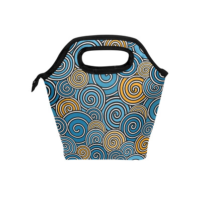 Insulated Lunch Tote Bag Cute Spiral Travel Picnic Lunch Handbags Portable Zipper Lunch Bag Box
Insulated Lunch Tote Bag Cute Spiral Travel Picnic Lunch Handbags Portable Zipper Lunch Bag Box